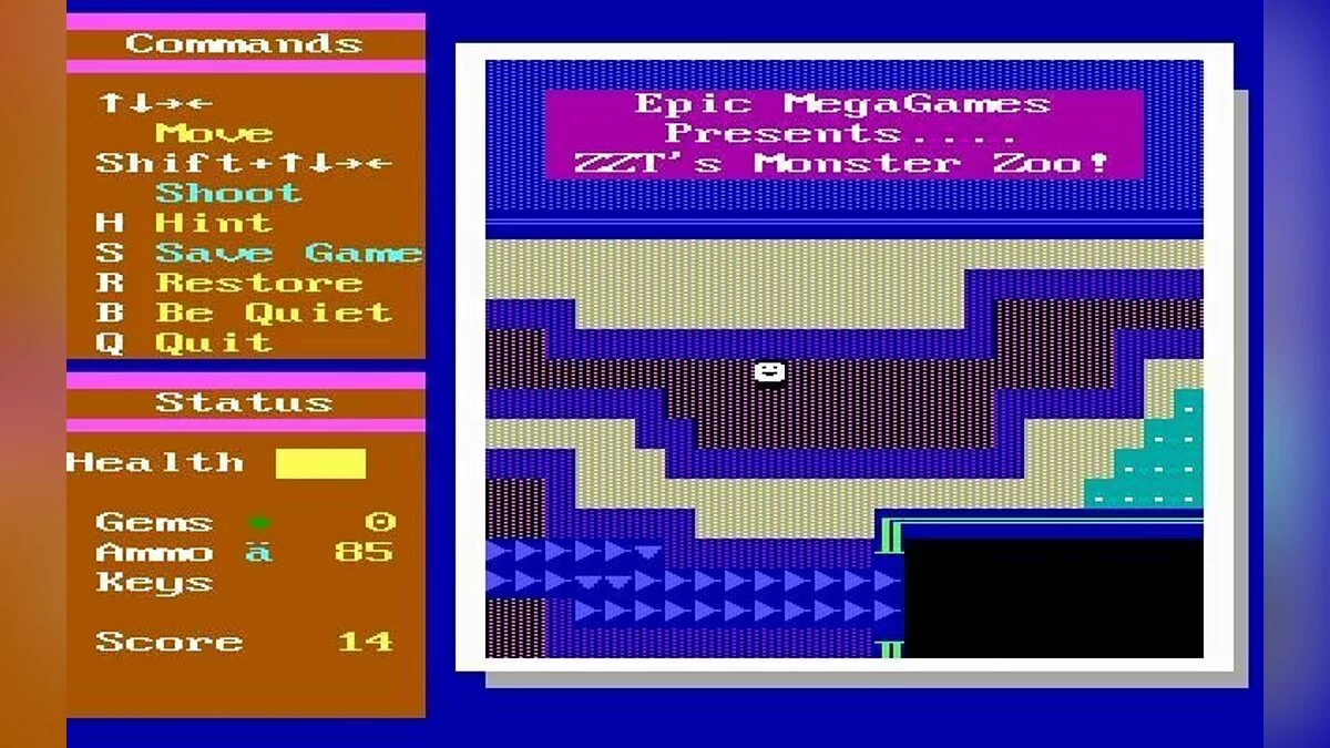Скриншоты из Super ZZT / Картинка 1
