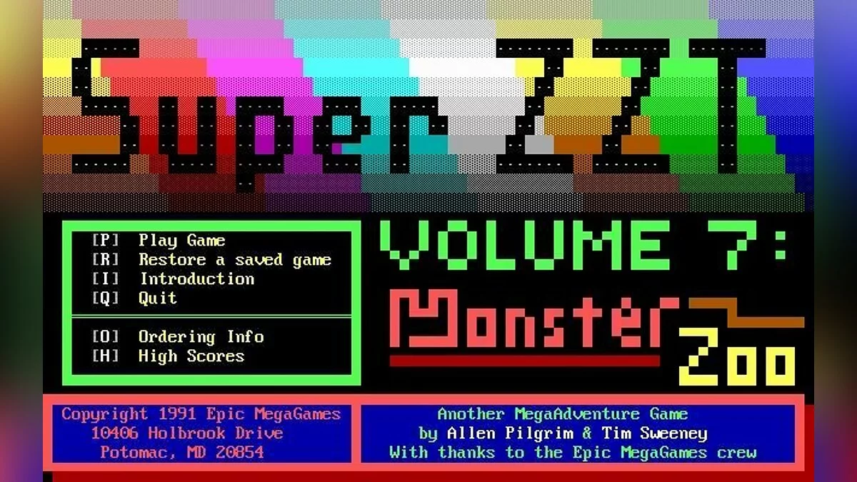 Скриншоты из Super ZZT / Картинка 8