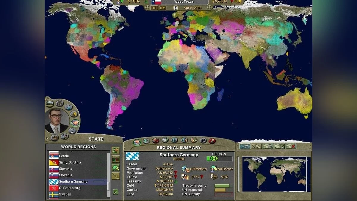 Скриншоты из Supreme Ruler 2020 / Картинка 10