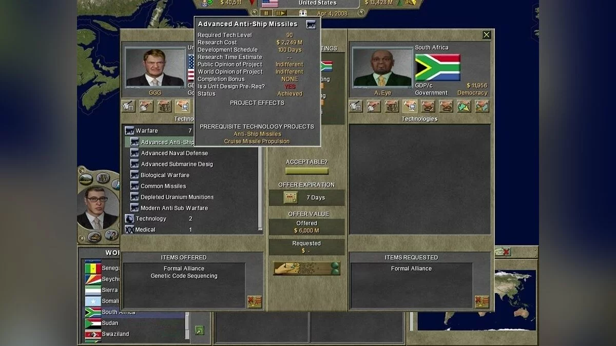 Скриншоты из Supreme Ruler 2020 / Картинка 14
