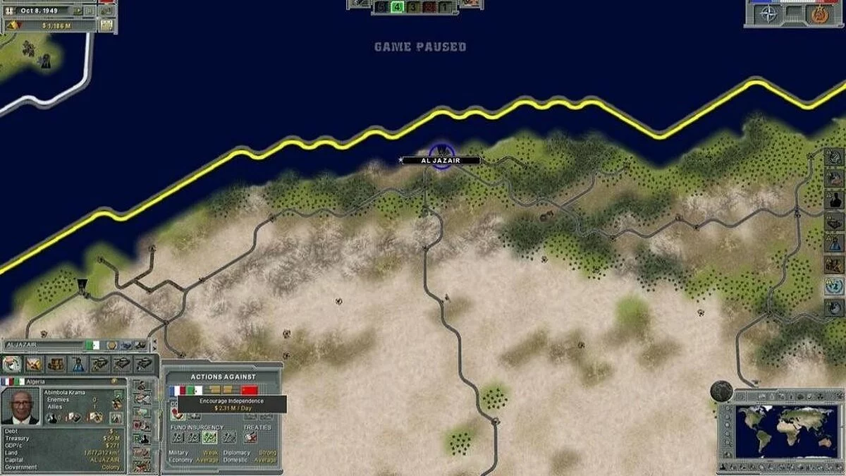 Скриншоты из Supreme Ruler Cold War / Картинка 11