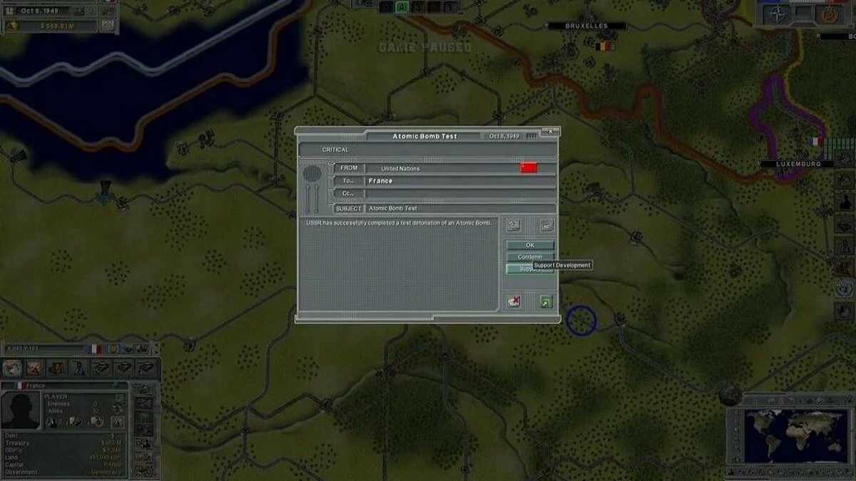 Скриншоты из Supreme Ruler Cold War / Картинка 12