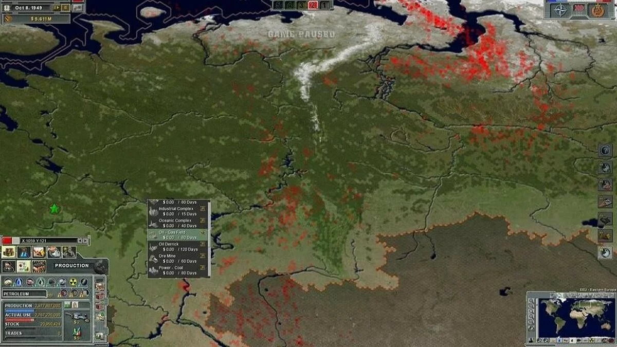 Скриншоты из Supreme Ruler Cold War / Картинка 35