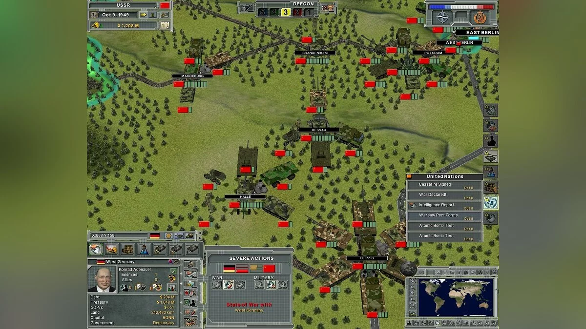 Скриншоты из Supreme Ruler Cold War / Картинка 48