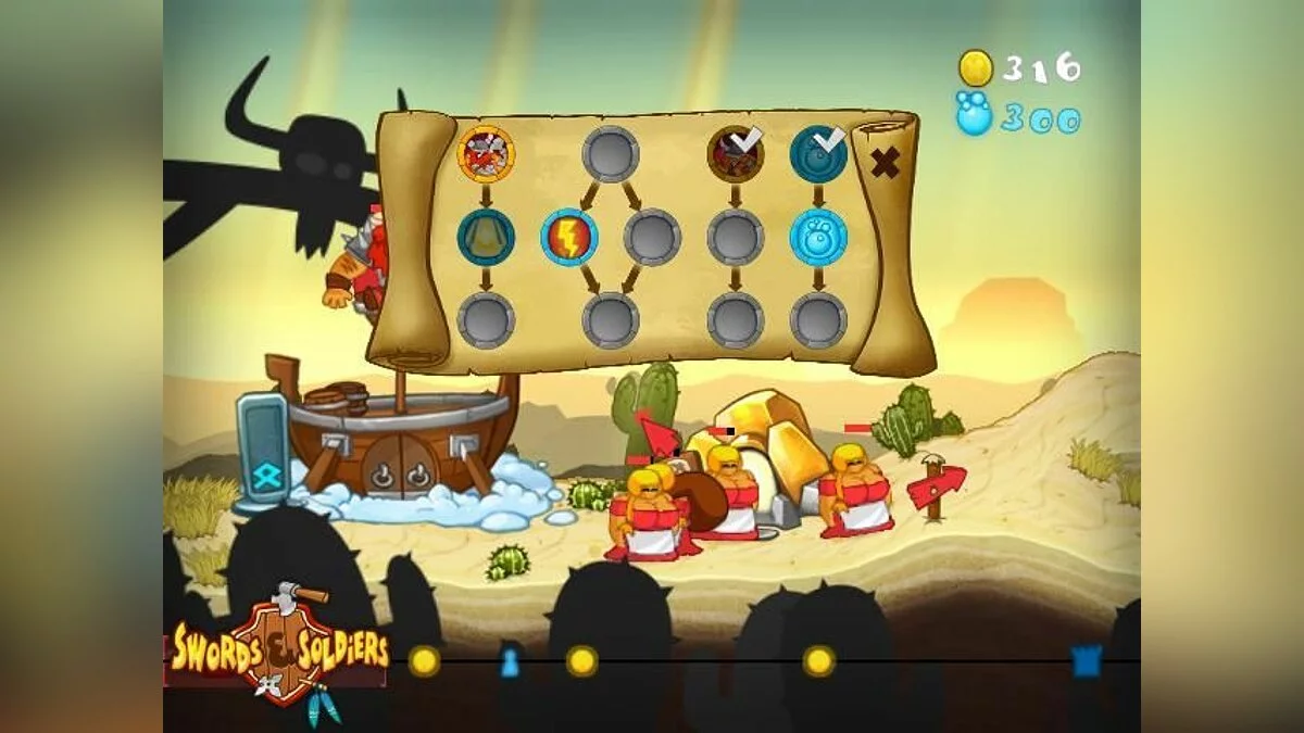 Скриншоты из Swords & Soldiers / Картинка 3