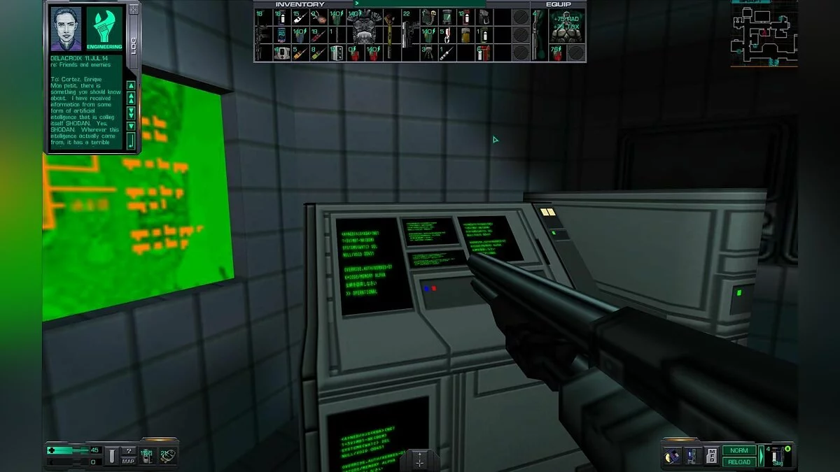 Скриншоты из System Shock 2 / Картинка 2
