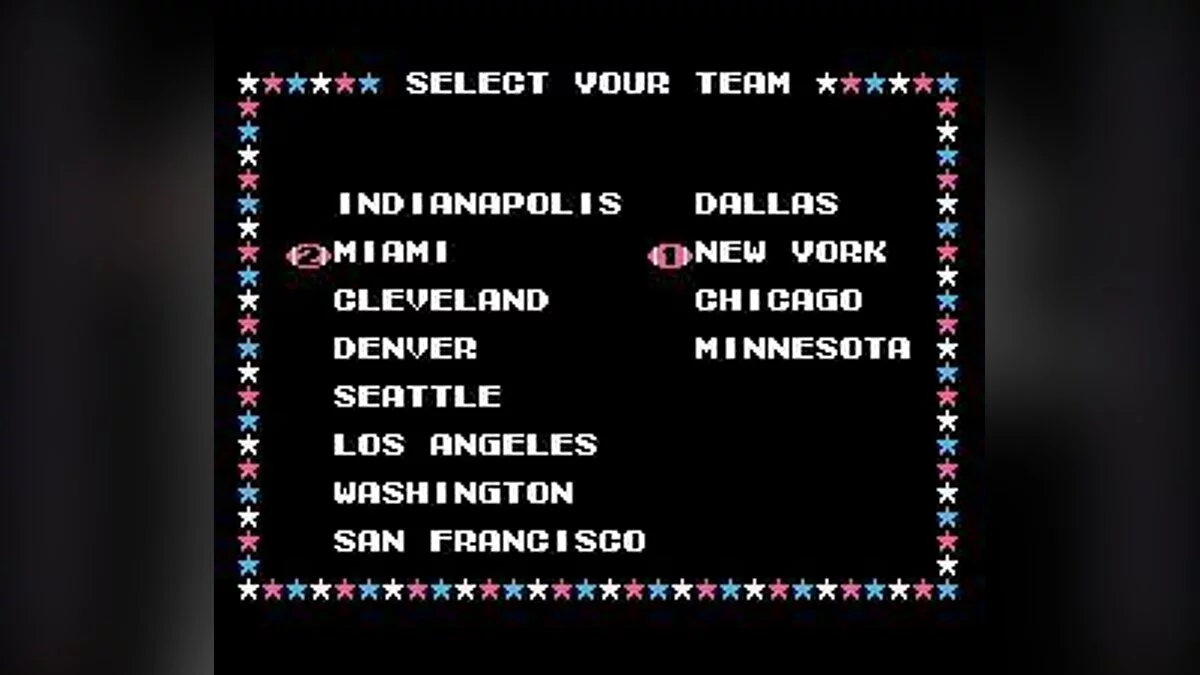 Скриншоты из Tecmo Bowl / Картинка 10