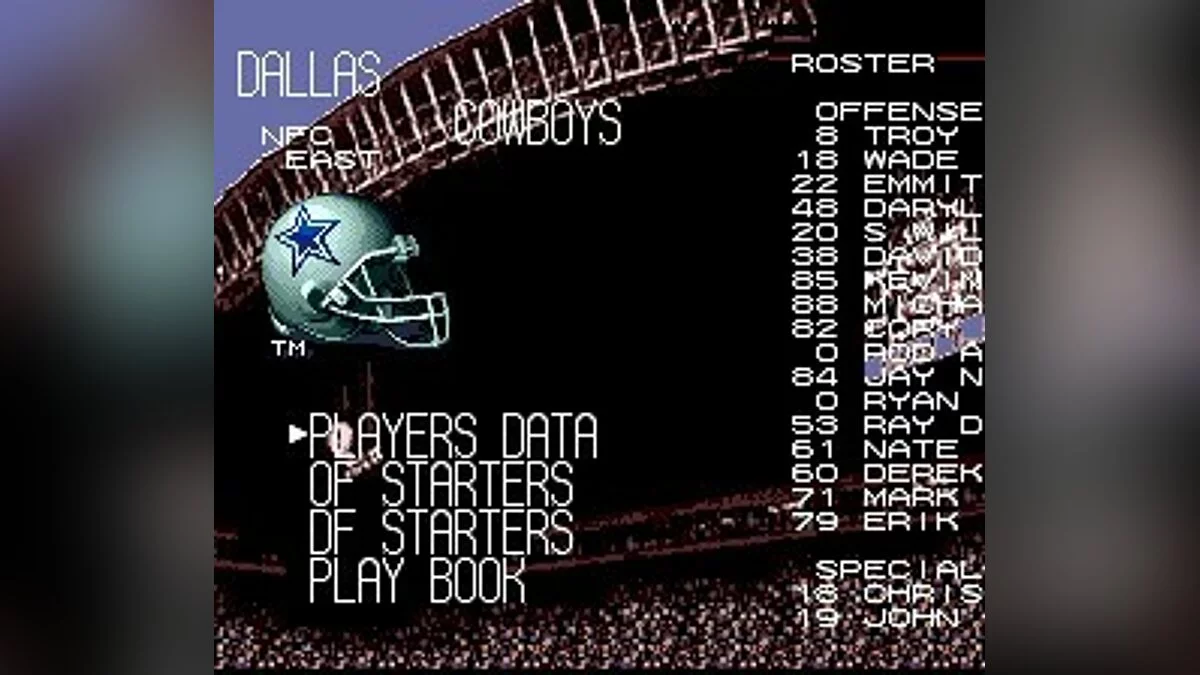 Скриншоты из Tecmo Super Bowl 3: Final Edition / Картинка 28