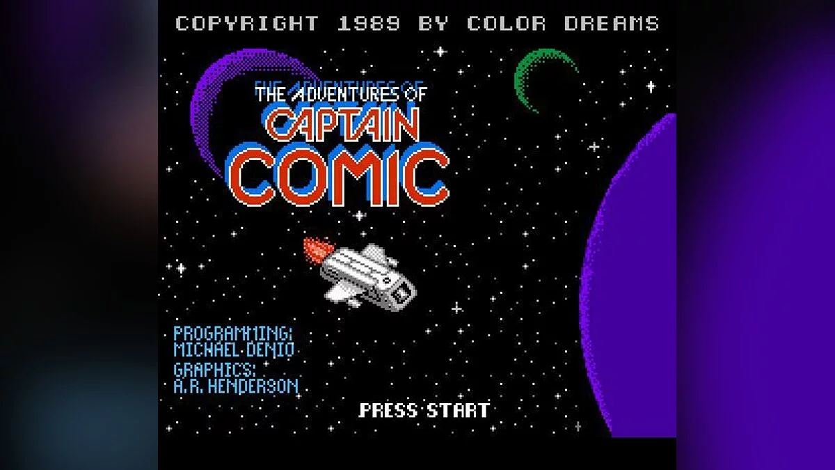 Скриншоты из Adventures of Captain Comic / Картинка 1
