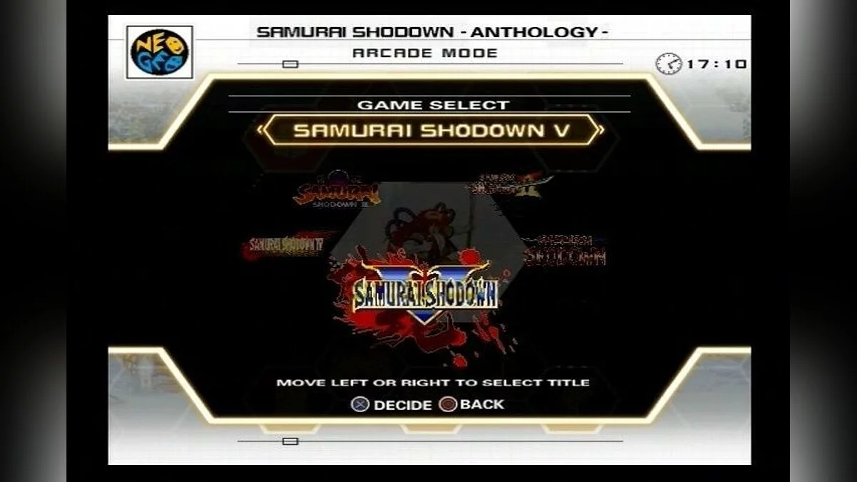 Скриншоты из Samurai Shodown Anthology / Картинка 10