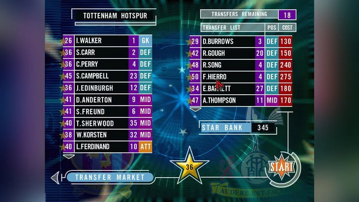 Скриншоты из F.A. Premier League Stars / Картинка 39
