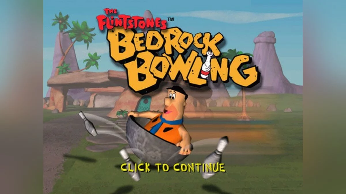 Скриншоты из Flintstones: Bedrock Bowling / Картинка 3