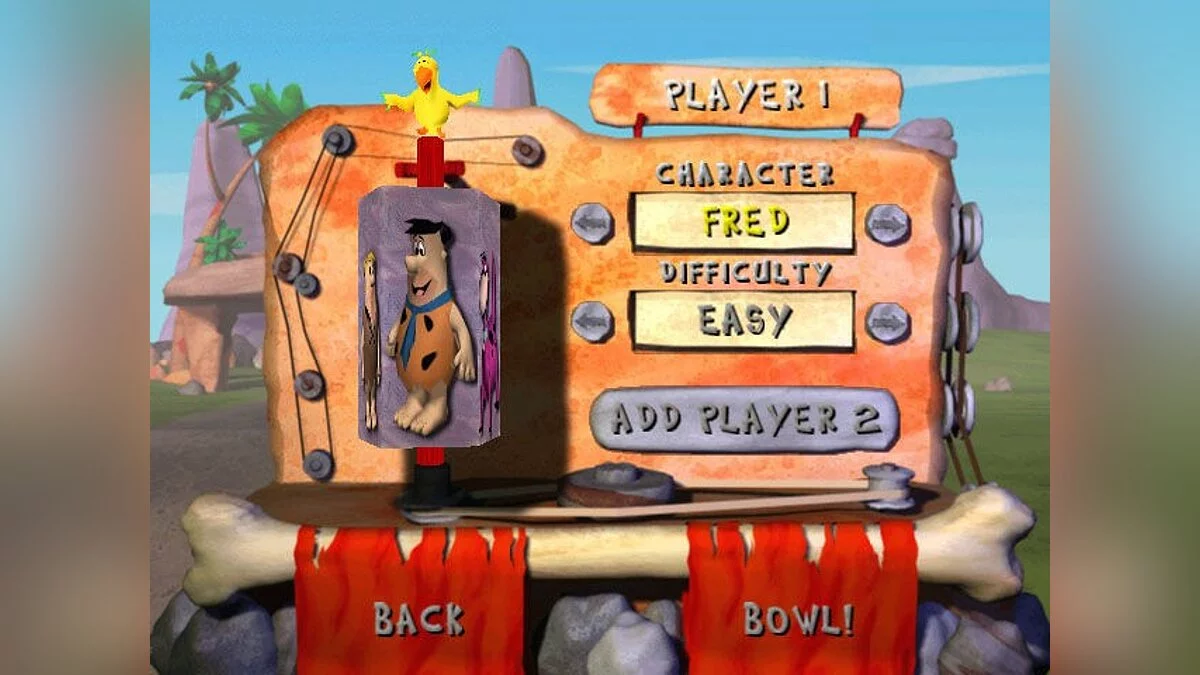 Скриншоты из Flintstones: Bedrock Bowling / Картинка 6