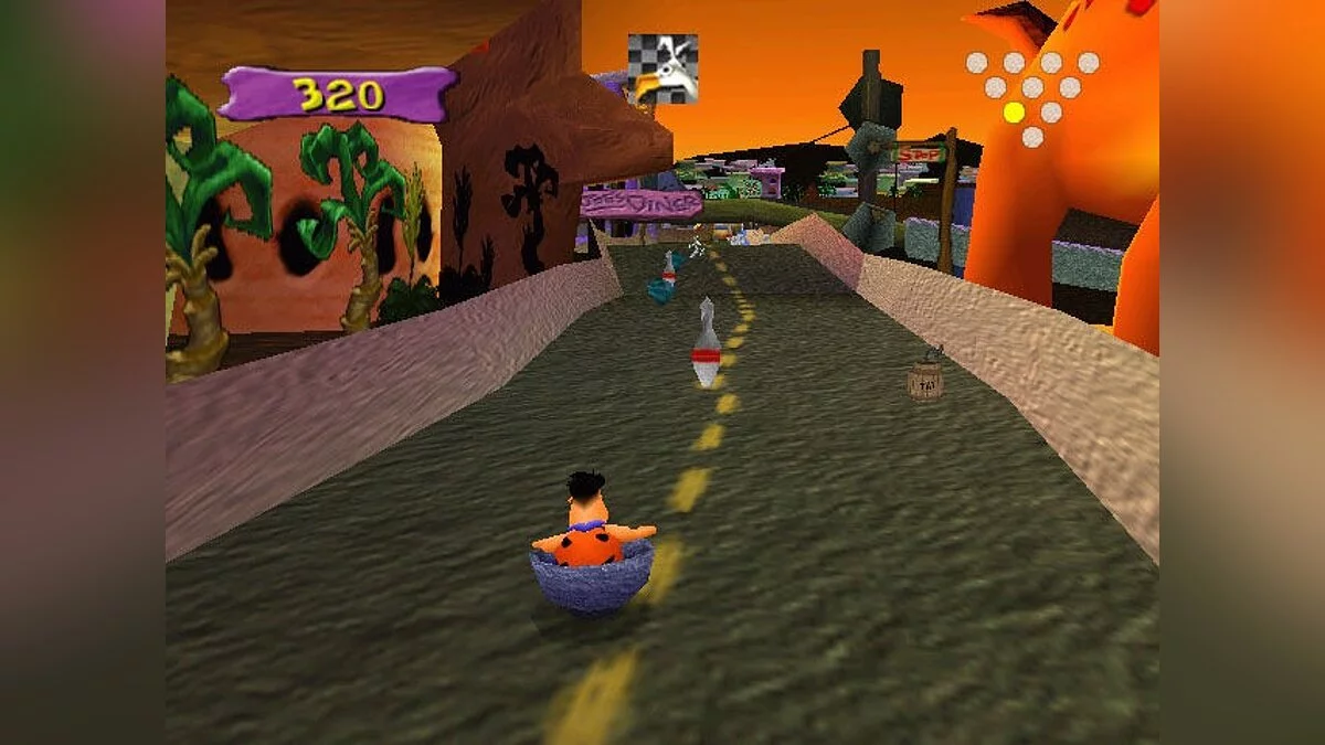 Скриншоты из Flintstones: Bedrock Bowling / Картинка 17