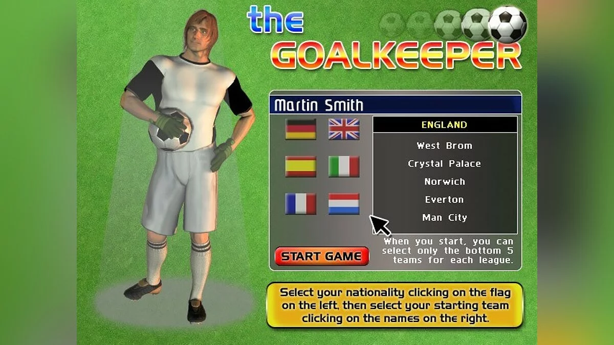 Скриншоты из Goalkeeper / Картинка 8