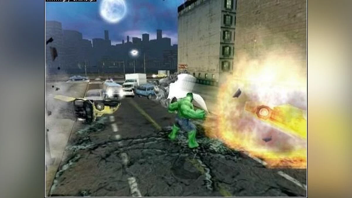 Скриншоты из Incredible Hulk: Ultimate Destruction / Картинка 30