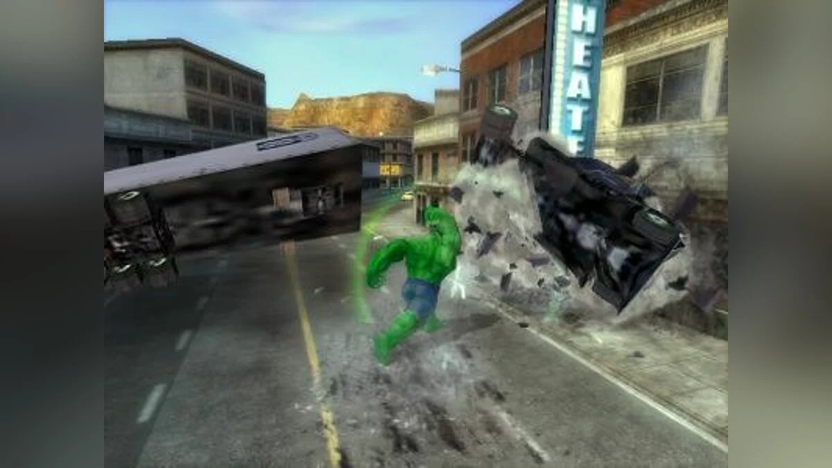 Скриншоты из Incredible Hulk: Ultimate Destruction / Картинка 4
