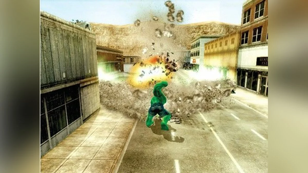 Скриншоты из Incredible Hulk: Ultimate Destruction / Картинка 12