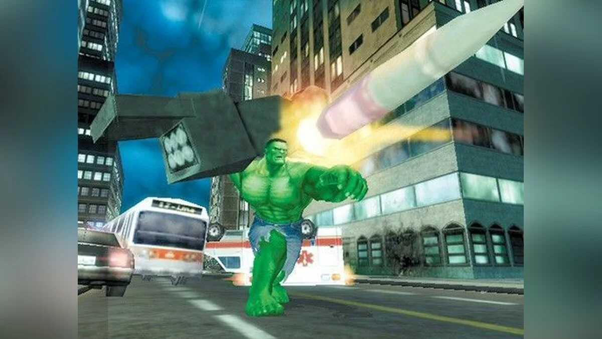 Скриншоты из Incredible Hulk: Ultimate Destruction / Картинка 15