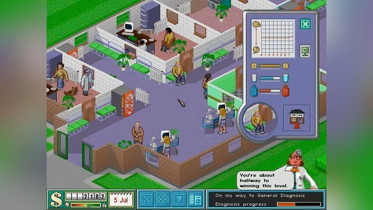 Скриншоты из Theme Hospital / Картинка 46