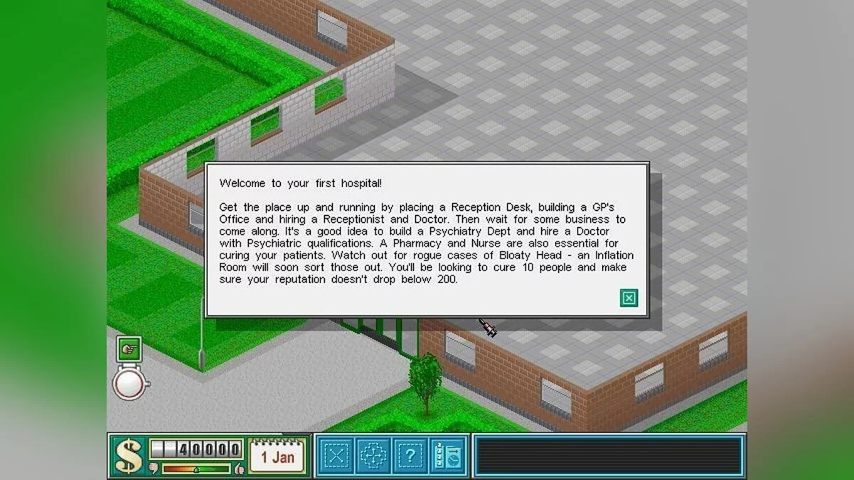 Скриншоты из Theme Hospital / Картинка 45