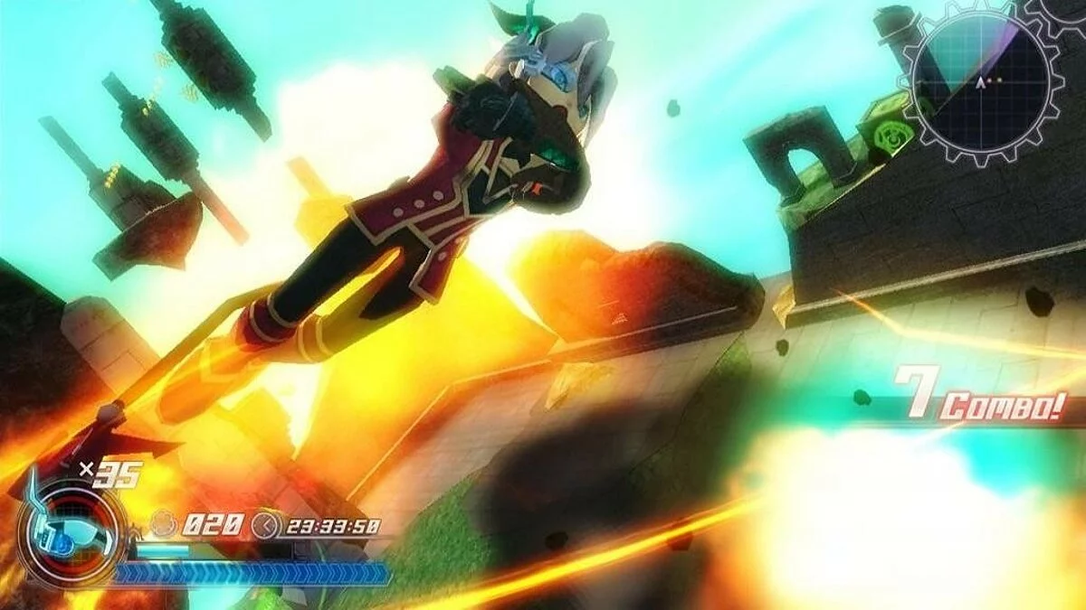 Скриншоты из Rodea the Sky Soldier / Картинка 3