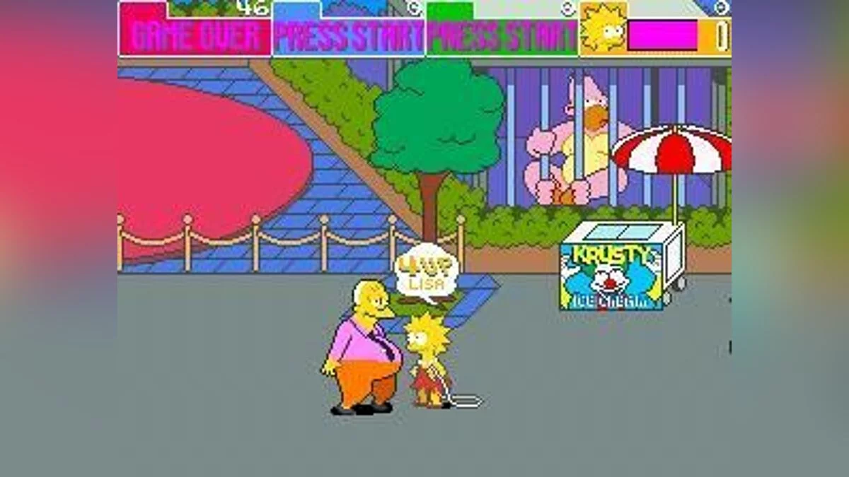Скриншоты из Simpsons Arcade Game / Картинка 9