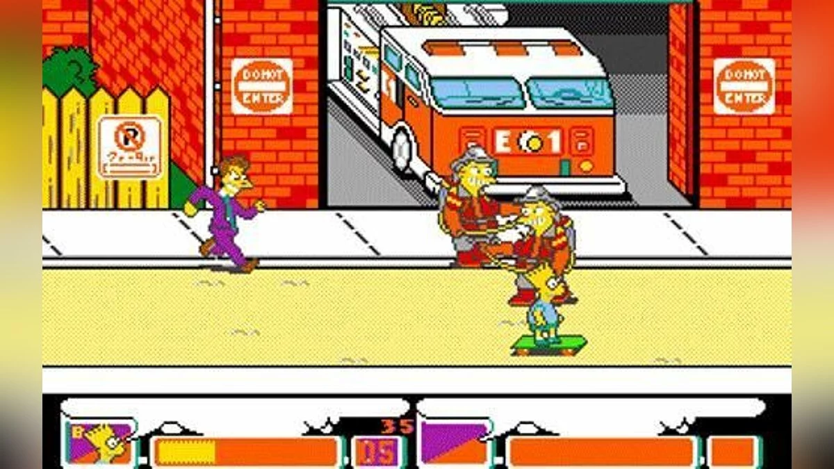 Скриншоты из Simpsons Arcade Game / Картинка 19