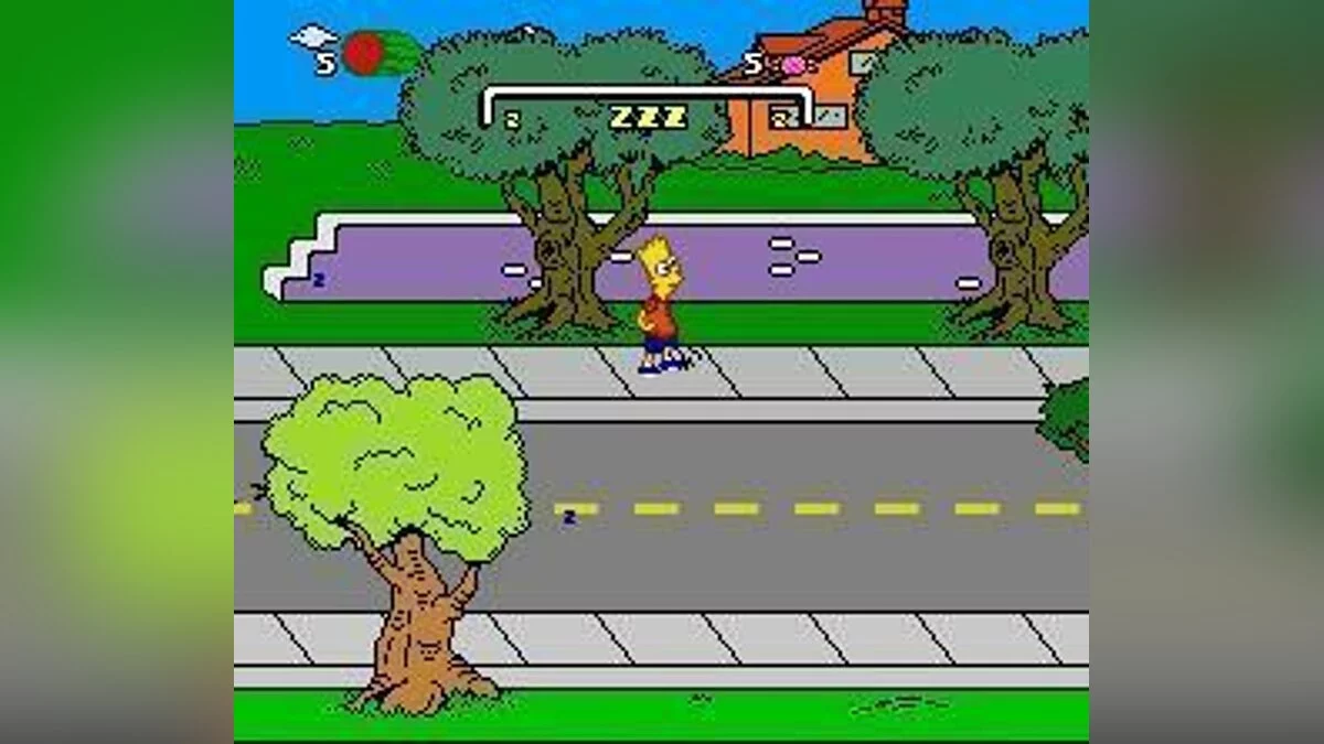 Скриншоты из Simpsons: Bart's Nightmare / Картинка 2