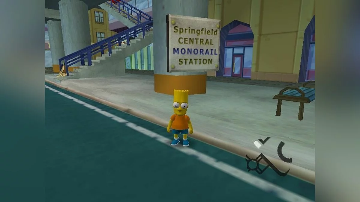 Скриншоты из Simpsons: Hit & Run / Картинка 45