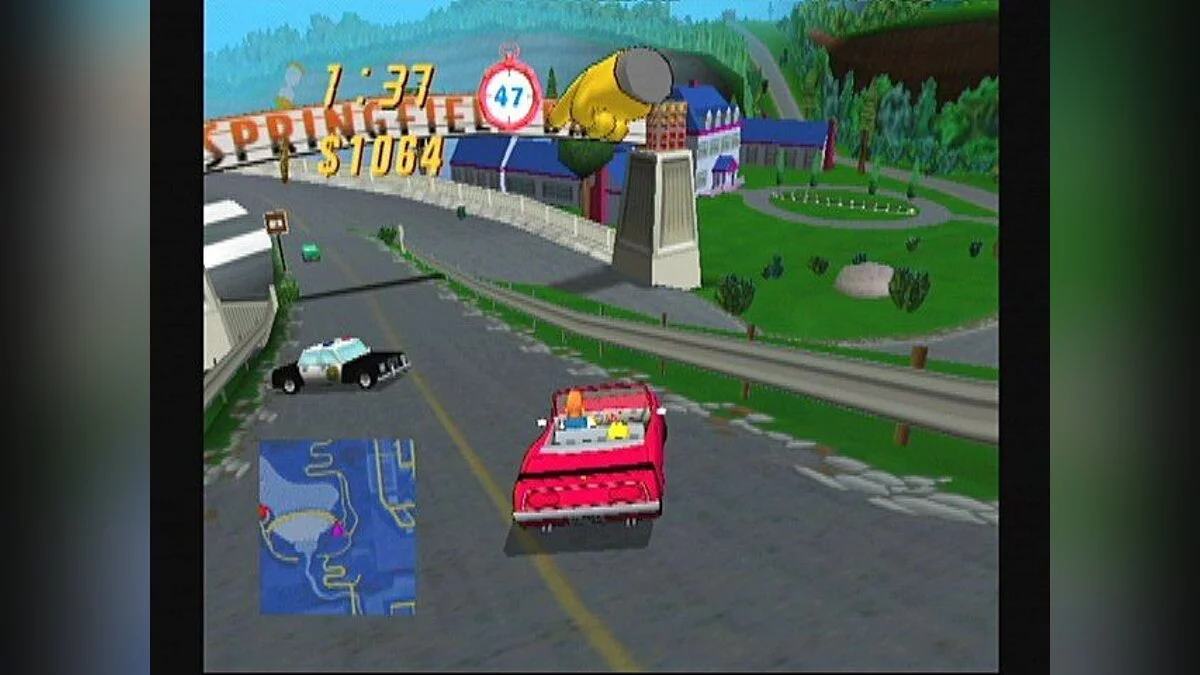 Скриншоты из Simpsons: Road Rage / Картинка 50