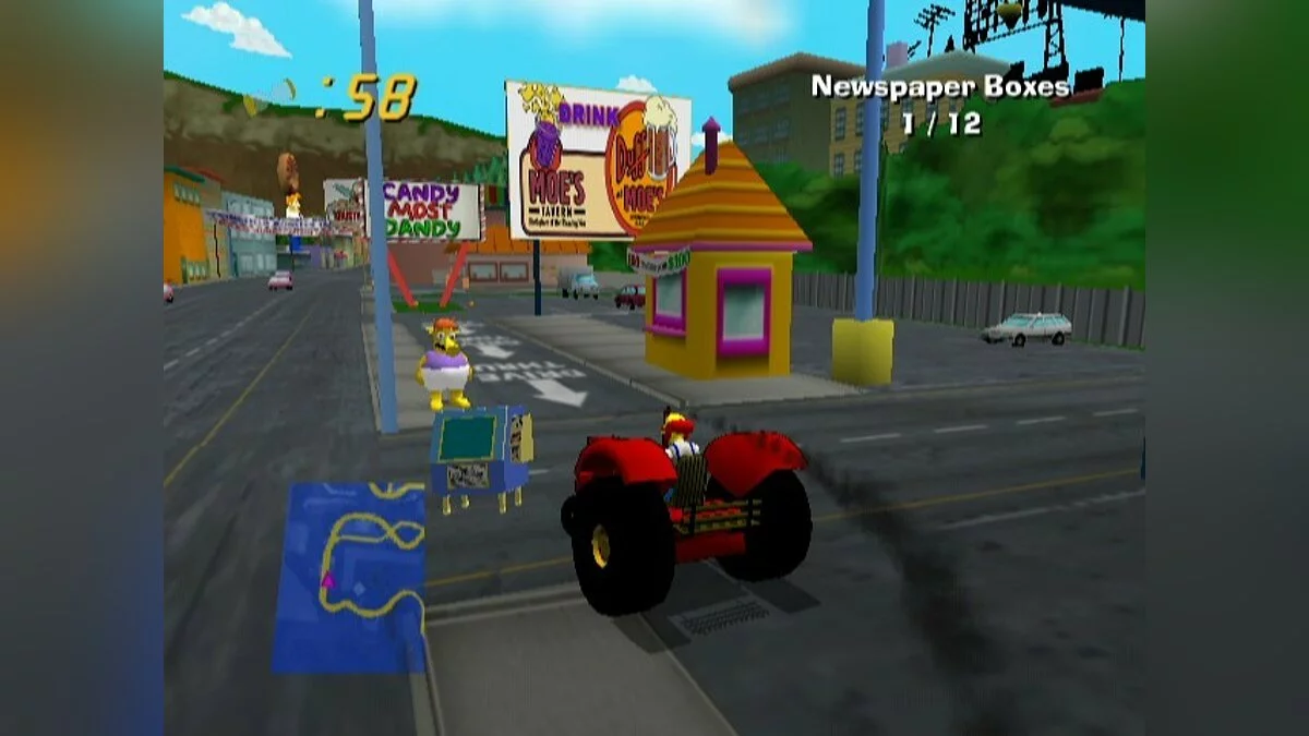 Скриншоты из Simpsons: Road Rage / Картинка 53