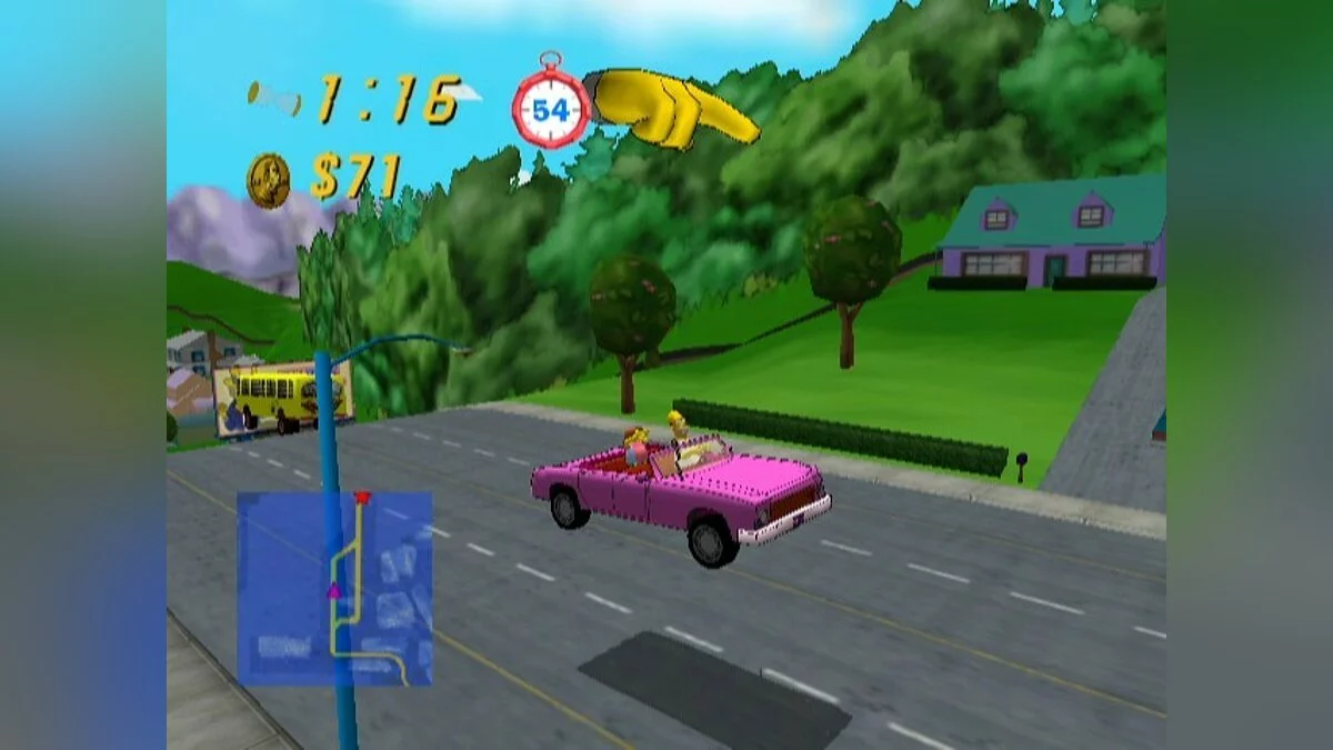 Скриншоты из Simpsons: Road Rage / Картинка 56