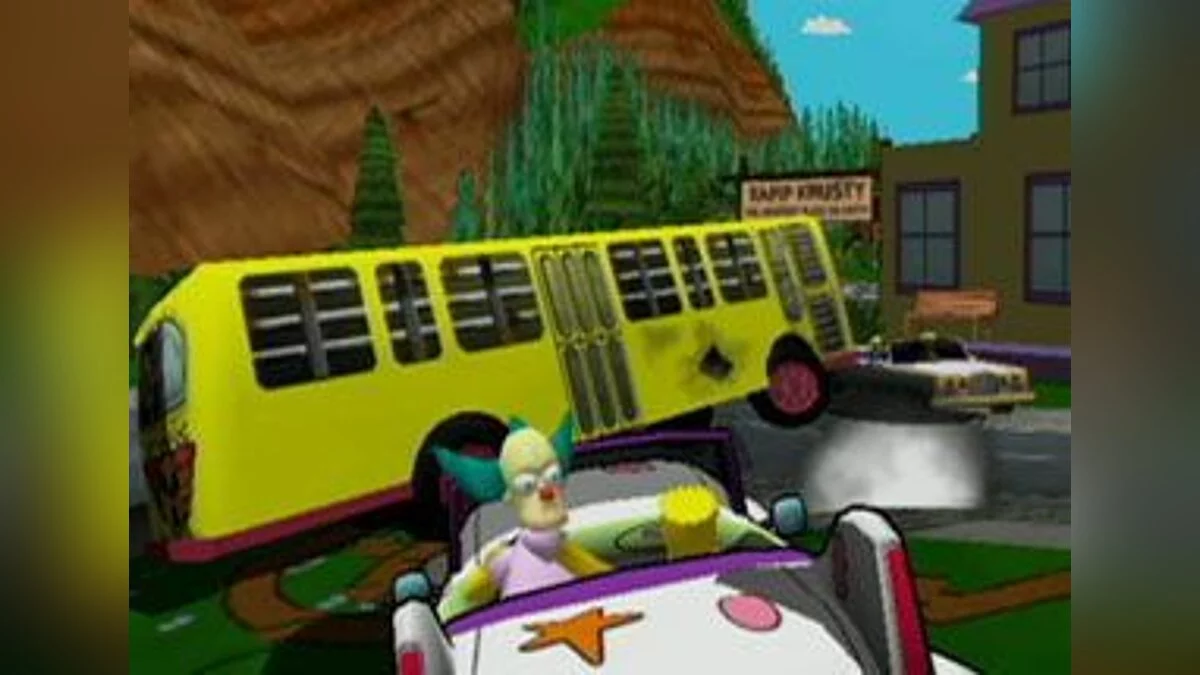 Скриншоты из Simpsons: Road Rage / Картинка 1
