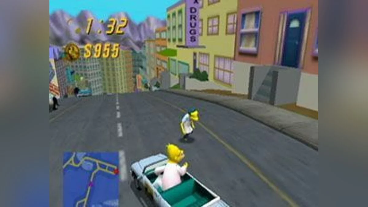 Скриншоты из Simpsons: Road Rage / Картинка 2