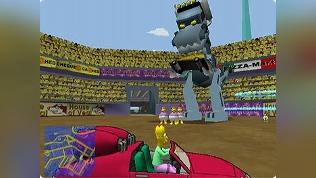 Скриншоты из Simpsons: Road Rage / Картинка 3