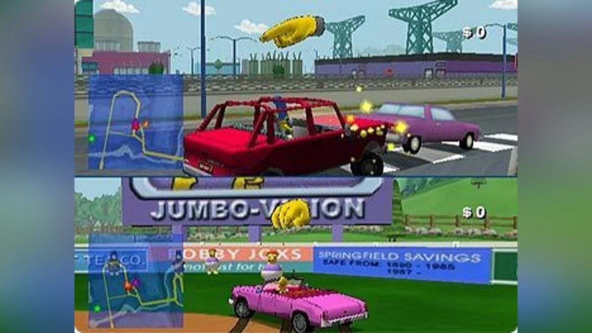 Скриншоты из Simpsons: Road Rage / Картинка 4