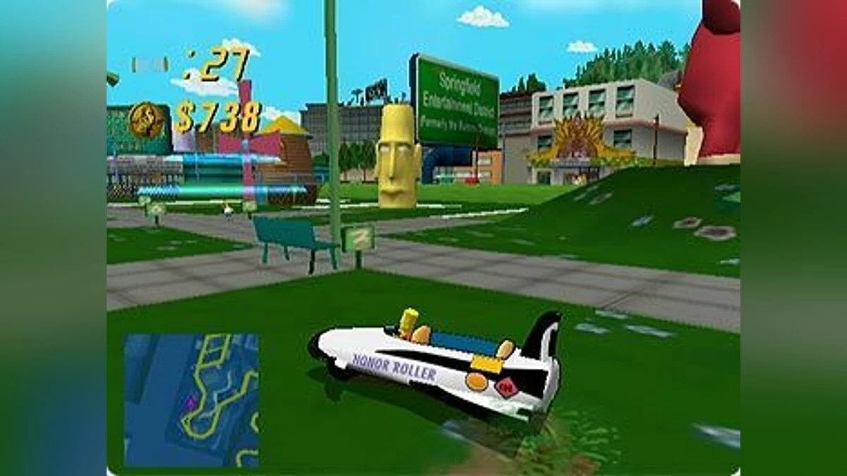 Скриншоты из Simpsons: Road Rage / Картинка 7
