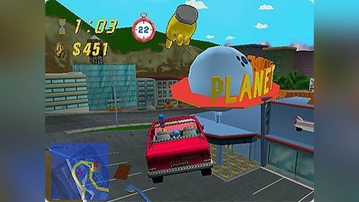 Скриншоты из Simpsons: Road Rage / Картинка 8