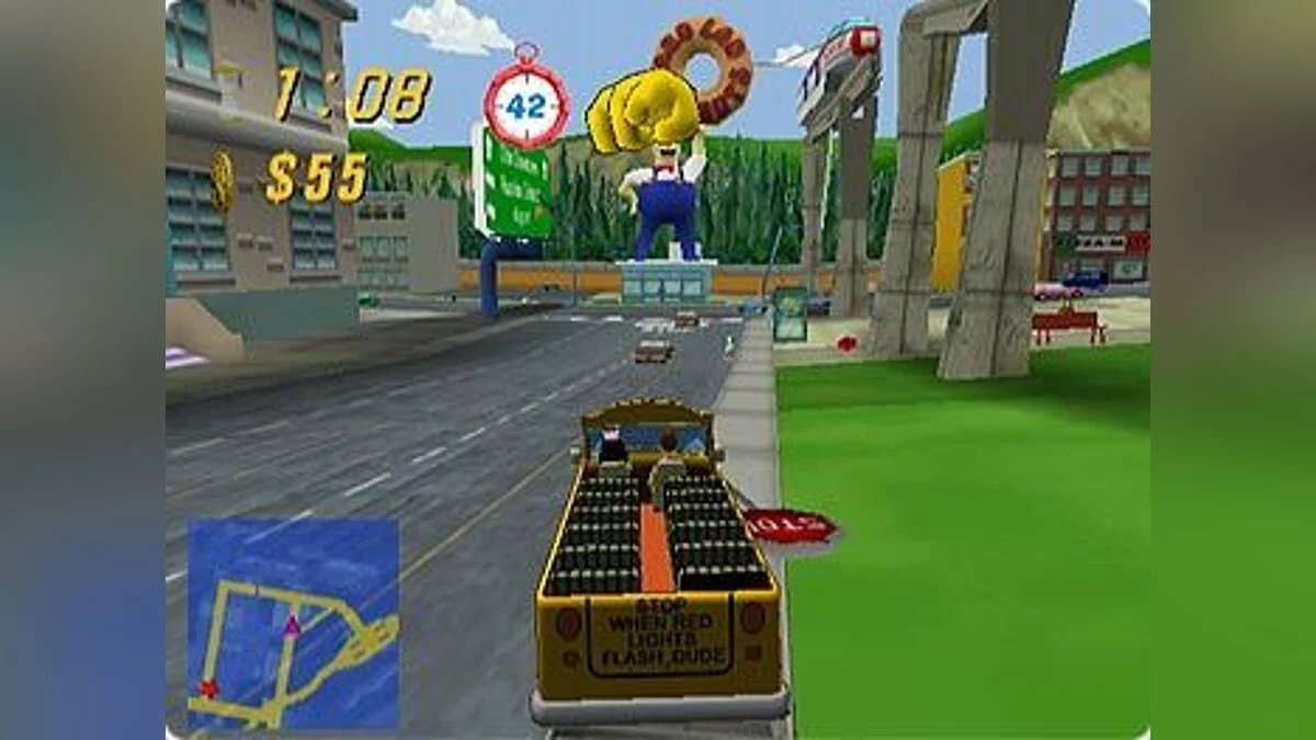 Скриншоты из Simpsons: Road Rage / Картинка 10
