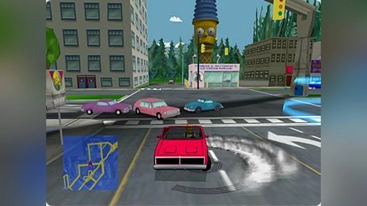 Скриншоты из Simpsons: Road Rage / Картинка 14