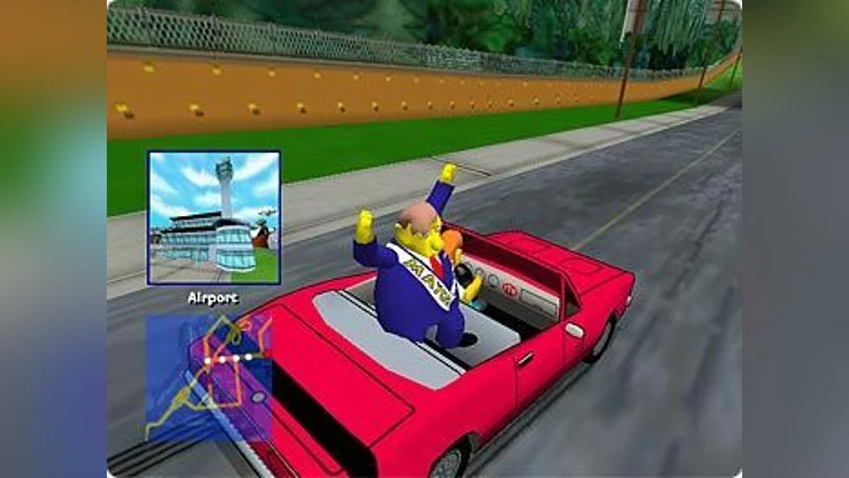 Скриншоты из Simpsons: Road Rage / Картинка 17