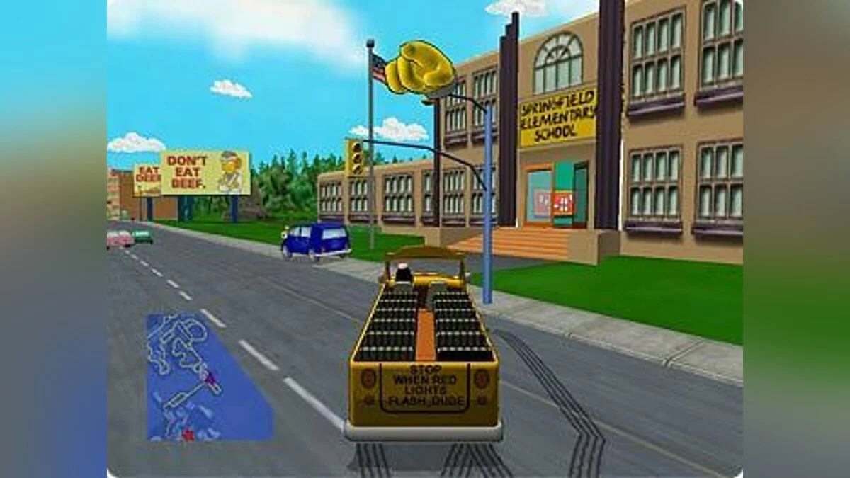 Скриншоты из Simpsons: Road Rage / Картинка 20
