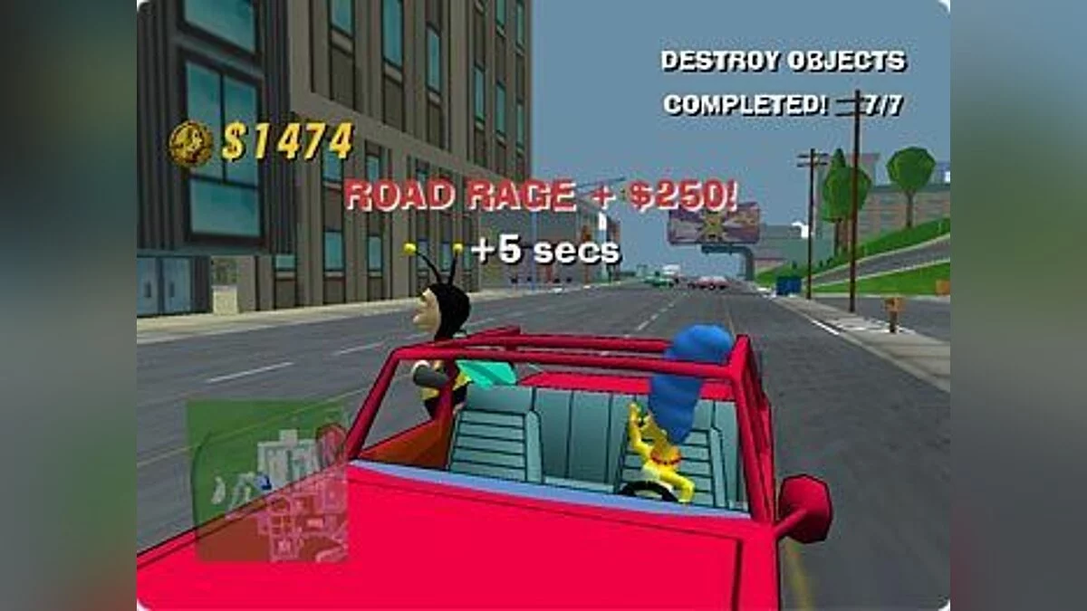 Скриншоты из Simpsons: Road Rage / Картинка 24