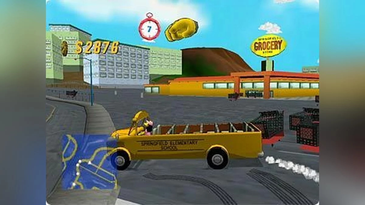 Скриншоты из Simpsons: Road Rage / Картинка 28
