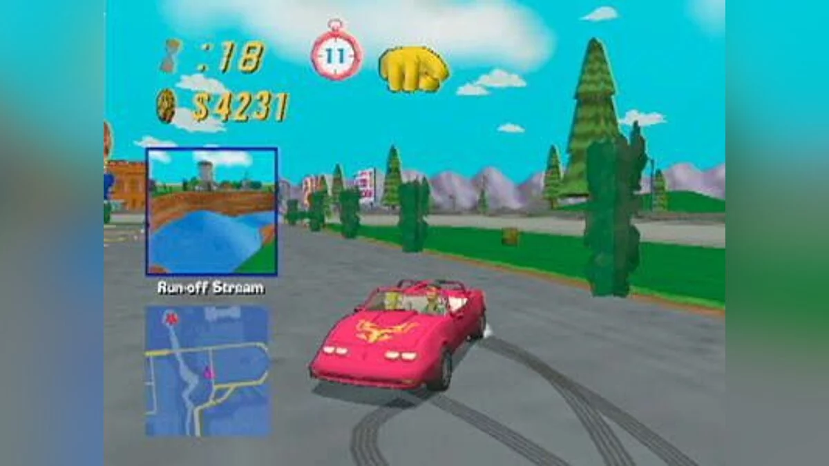 Скриншоты из Simpsons: Road Rage / Картинка 36