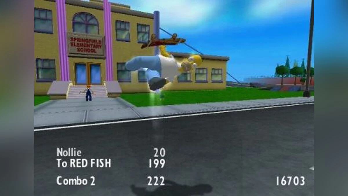 Скриншоты из Simpsons Skateboarding / Картинка 8