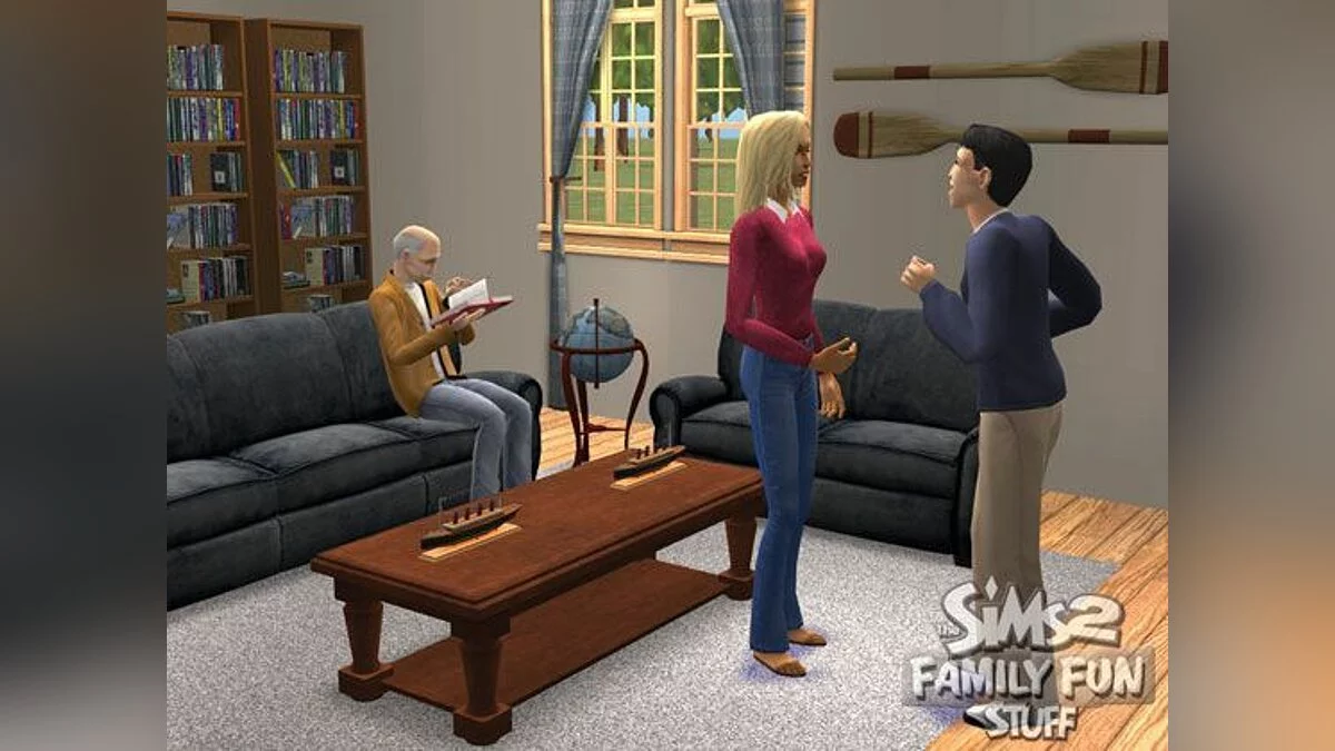 Скриншоты из The Sims 2: Family Fun Stuff / Картинка 1