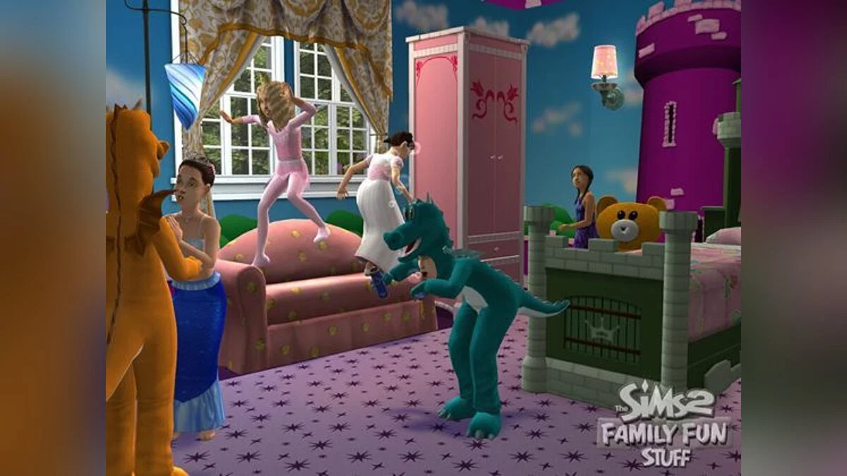 Скриншоты из The Sims 2: Family Fun Stuff / Картинка 14