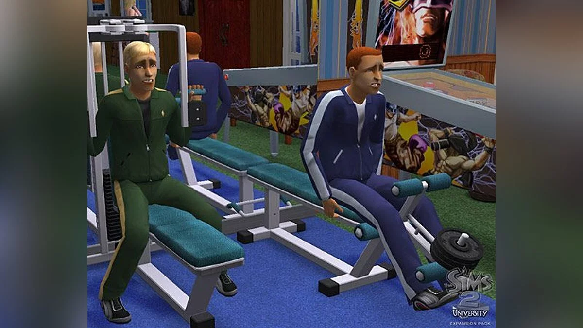 Скриншоты из The Sims 2: University / Картинка 21
